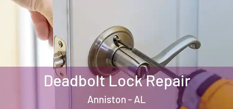  Deadbolt Lock Repair Anniston - AL